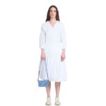 MARNI BLUE LEATHER TRUNKAROO MINI SHOULDER BAG
