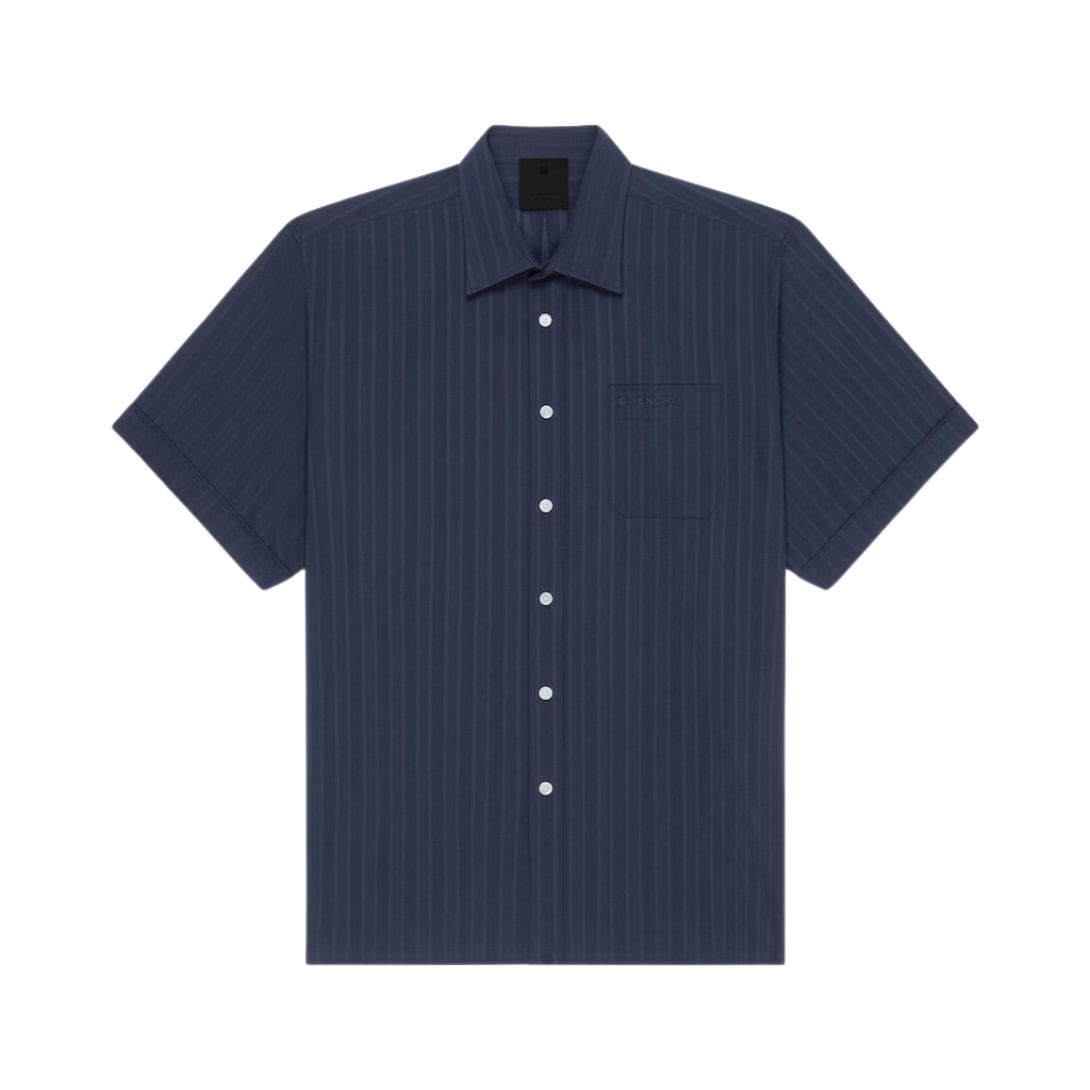 GIVENCHY SHIRT IN COTTON VOILE WITH STRIPES