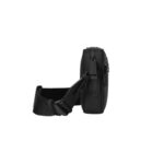 GUCCI GG RUBBER EFFECT CROSSBODY BAG IN BLACK