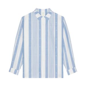 GIVENCHY SHIRT IN LINEN WITH 4G STRIPES
