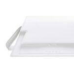 MARNI MEDIUM TRUNKOISE BAG IN SMOOTH WHITE LEATHER