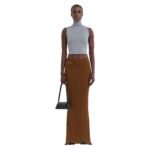 MARNI MINI TRUNKOISE BAG IN SMOOTH BLACK LEATHER