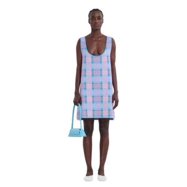 MARNI MINI TRUNKOISE BAG IN SMOOTH LIGHT BLUE LEATHER