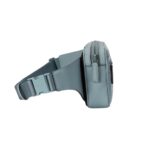 GUCCI GG RUBBER EFFECT BELT BAG IN LIGHT BLUE