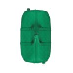 GUCCI GG RUBBER EFFECT MEDIUM DUFFLE BAG GREEN LETAHER