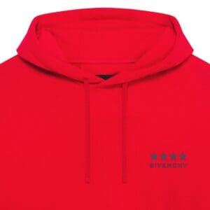 GIVENCHY 4G BOX FIT HOODIE IN FLEECE