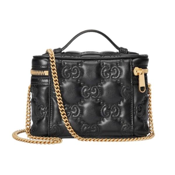 GUCCI GG MATELASSÉ TOP HANDLE MINI BAG