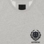 GIVENCHY CREST SLIM FIT SWEATSHIRT IN FLEECE