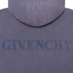 GIVENCHY SHADOW OVERSIZED HOODIE IN FLEECE