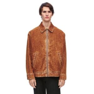 LOEWE BOMBER JACKET IN DENIM