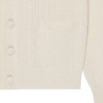 GIVENCHY 4G CABLE KNIT CARDIGAN