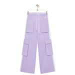 LOEWE CARGO TRACKSUIT TROUSERS IN TECHNICAL JERSEY