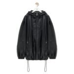 LOEWE HOODED JACKET IN NAPPA LAMBSKIN