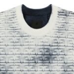 GIVENCHY SWEATER IN 4G WOOL WITH OVERDYED EFFECT