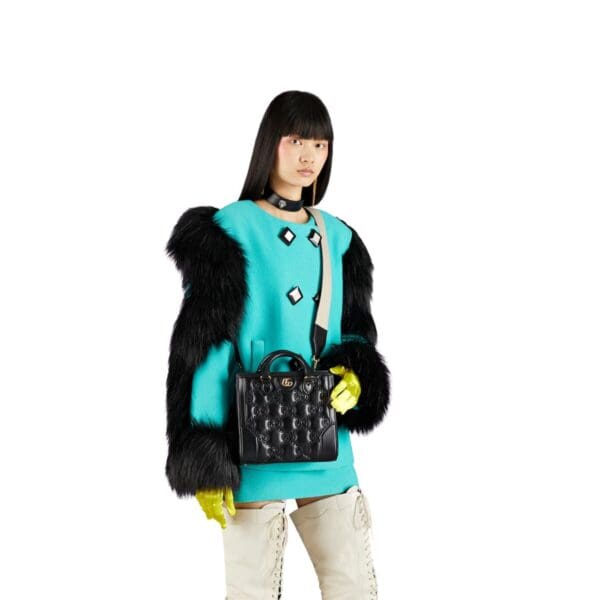 GUCCI GG MATELASSE MINI TOP HANDLE BAG
