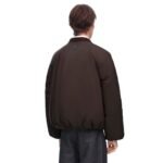 LOEWE PADDED BOMBER JACKET IN TECHNICAL COTTON