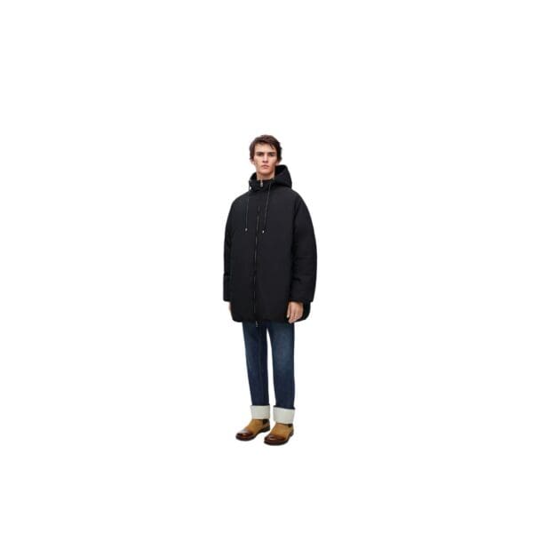 LOEWE PADDED BOMBER JACKET IN TECHNICAL COTTON