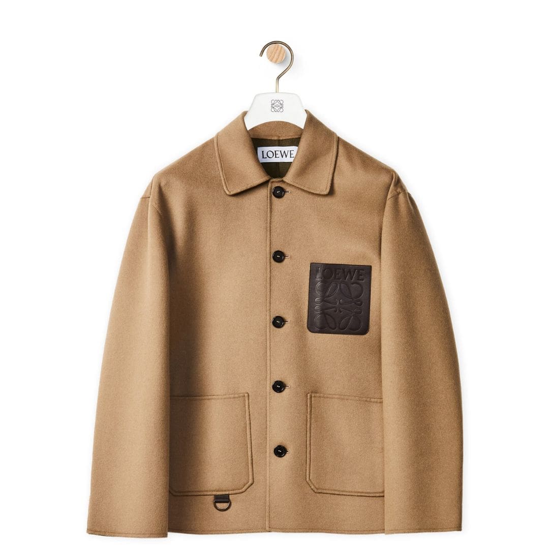 LOEWE WORKWEAR JACKET IN WOOL AND CASHMERE