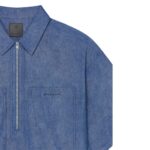 GIVENCHY OVERSHIRT IN DENIM CHAMBRAY