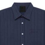 GIVENCHY SHIRT IN COTTON VOILE WITH STRIPES