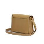 MARNI CAMEL LEATHER TRUNKAROO MEDIUM SHOULDER BAG