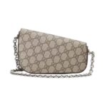 GUCCI HORSEBIT 1955 MINI SHOULDER BAG IN BEIG AND EBONY