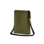 MARNI GREEN POUCH WITH SHOELACE STRAP