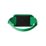GUCCI GG RUBBER EFFECT BELT BAG IN GREEN