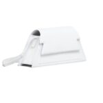 MARNI MEDIUM TRUNKOISE BAG IN SMOOTH WHITE LEATHER