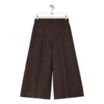 LOEWE CROPPED TROUSERS IN LINEN