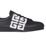 GIVENCHY CITY SPORT SNEAKERS IN LEATHER WITH TAG EFFECT 4G PRINT