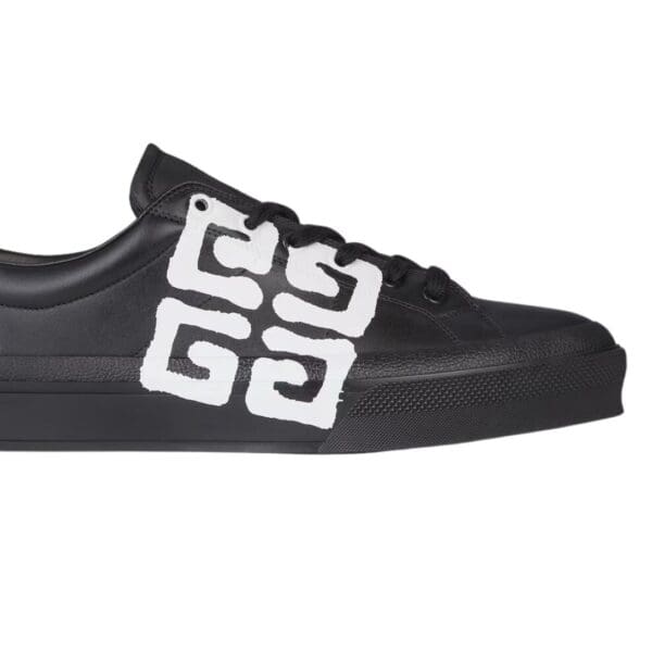 GIVENCHY CITY SPORT SNEAKERS IN LEATHER WITH TAG EFFECT 4G PRINT