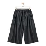 LOEWE CROPPED TROUSERS IN NAPPA LAMBSKIN
