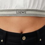 LOEWE CROPPED SHIRT IN COTTON