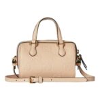 GUCCI GG SUPER MINI TOP HANDLE BAG IN LIGHT BEIGE