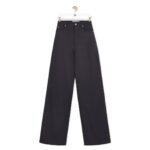 LOEWE HIGH WAISTED TROUSERS IN COTTON