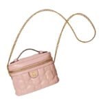 GUCCI GG MATELASSE TOP HANDLE MINI BAG