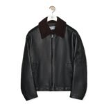 LOEWE BOMBER JACKET IN NAPPA LAMBSKIN