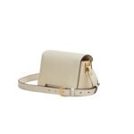 MARNI CREAM LEATHER TRUNKAROO MINI SHOULDER BAG
