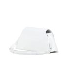 MARNI MEDIUM TRUNKOISE BAG IN SMOOTH WHITE LEATHER