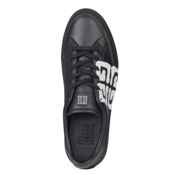 GIVENCHY CITY SPORT SNEAKERS IN LEATHER WITH TAG EFFECT 4G PRINT