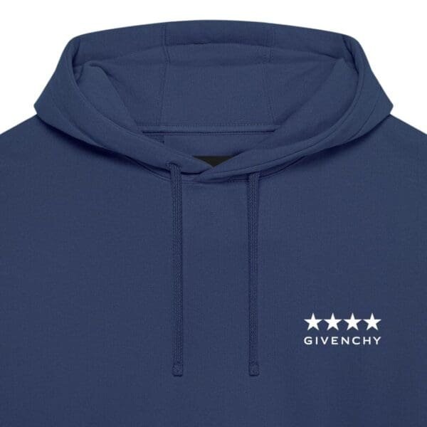 GIVENCHY 4G BOX FIT HOODIE IN FLEECE