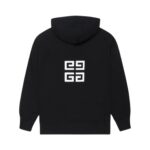 GIVENCHY 4G SLIM FIT HOODIE IN FLEECE