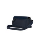 MARNI DEEP BLUE LEATHER TRUNKAROO CROSSBODY BAG