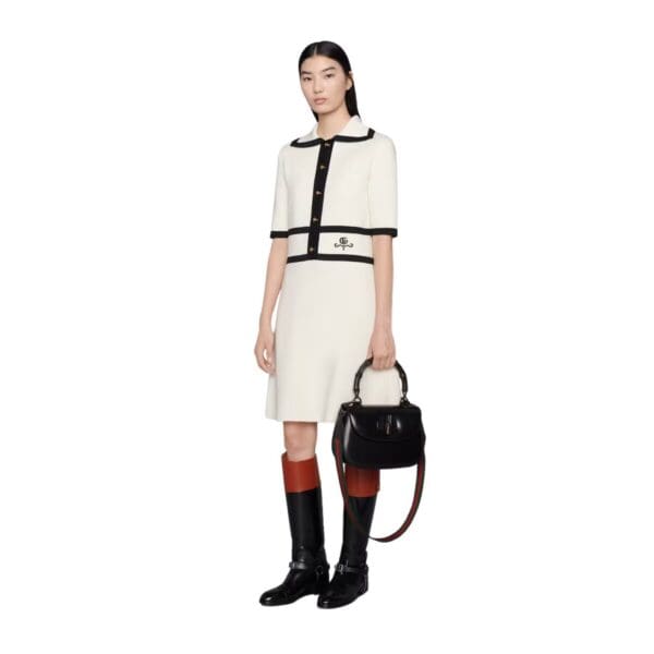 GUCCI BAMBOO 1947 MEDIUM TOP HANDLE BAG