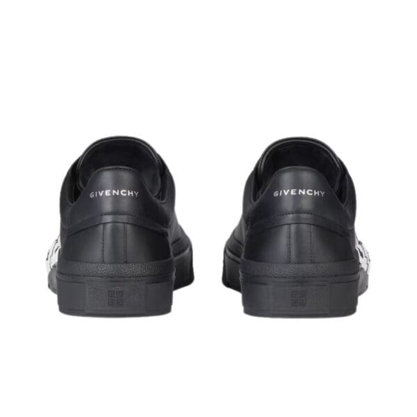 GIVENCHY CITY SPORT SNEAKERS IN LEATHER WITH TAG EFFECT 4G PRINT