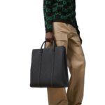 GUCCI GG RUBBER EFFECT TOTE BAG