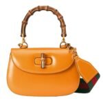 GUCCI BAMBOO 1947 SMALL TOP HANDLE BAG