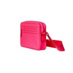 GUCCI GG RUBBER EFFECT CROSSBODY BAG IN PINK