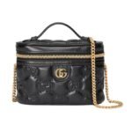 GUCCI GG MATELASSÉ TOP HANDLE MINI BAG